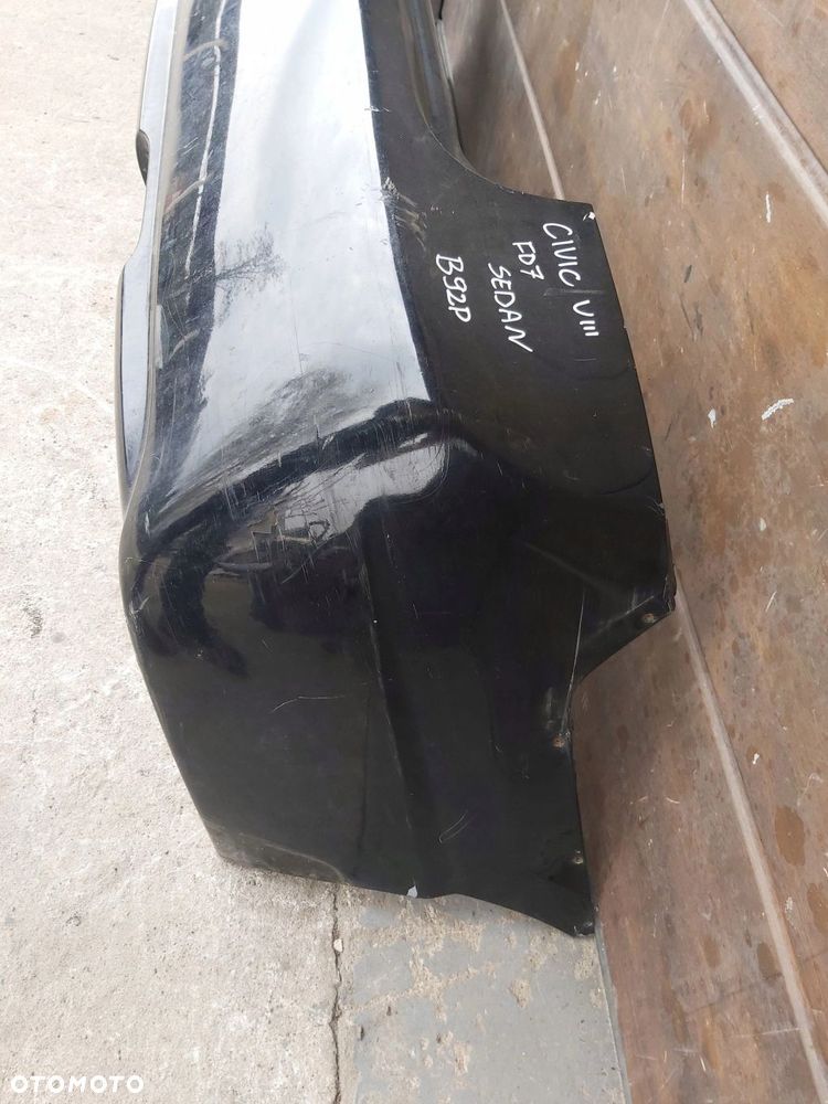 Honda Civic VIII 8 sedan zderzak tył tylny SEDAN - 3