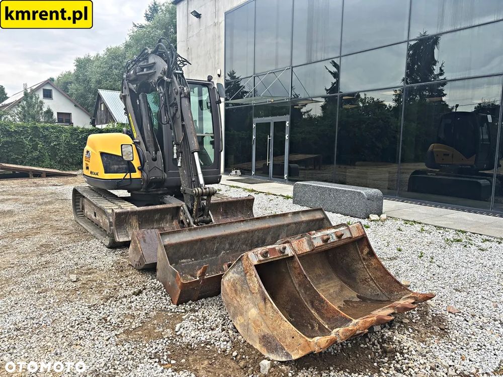 Mecalac 8 MCR MINI-KOPARKA 2010R | MECALAC 6 MCR, JCB 8065 8080 8085 85 Z VOLVO ECR 88, CAT 308, 307 , BOBCAT 80 KOMATSU PC 88 - 6