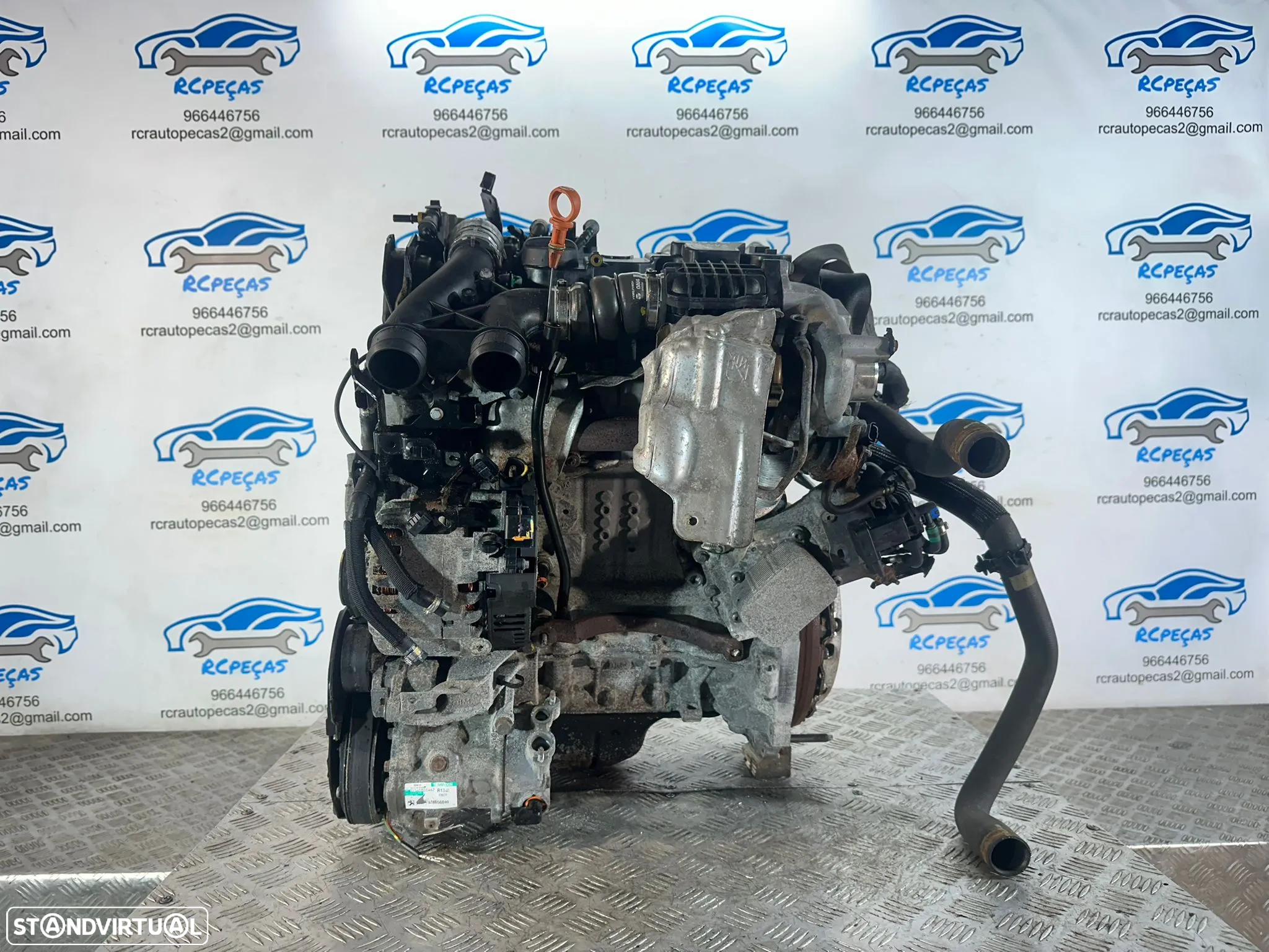 .Motor Completo 9H06 PSA Peugeot Citroen 1.6 HDI 8v 92cv Bosch - 3