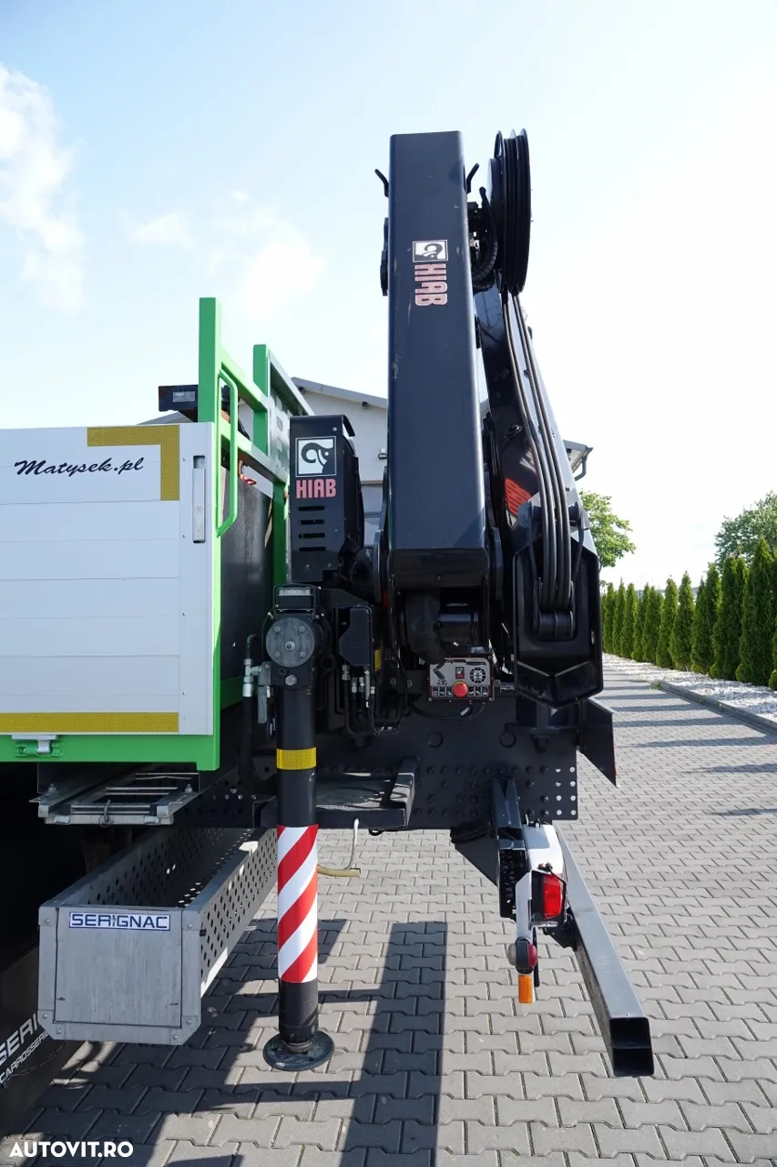 Mercedes-Benz AROCS 2636 / 6x4 / TRANSMISIE - 6.5 M / + HDS HIAB 4x extensie: 13 m / EURO 6 / 2018 AN / RADIO CONTROL / ANVELOPE 100% - 21