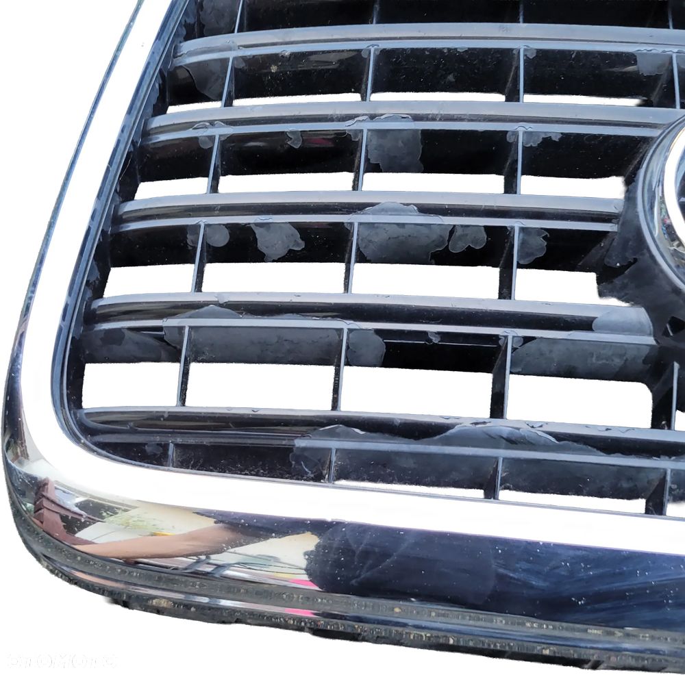 AUDI A6 C6 LIFT GRILL GRIL ATRAPA ZDERZAKA 4F0853651AN RADAR ACC BLACK - 10