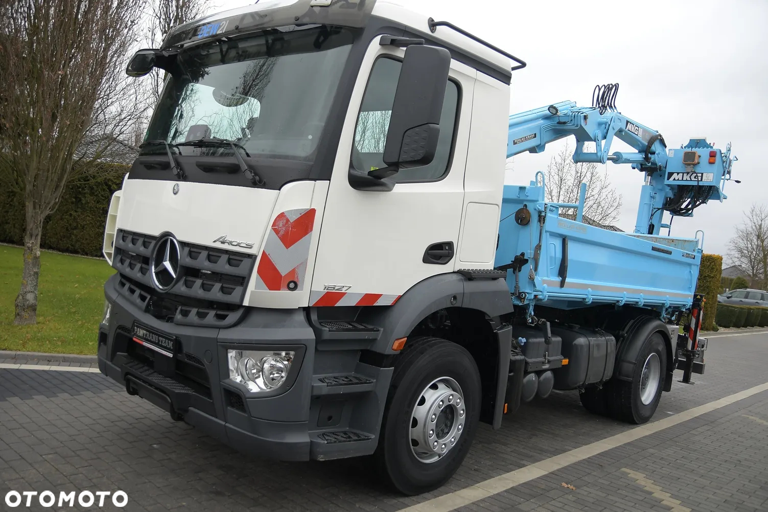 Mercedes-Benz AROCS 1827///* 2018///* PRZEB 41 TYŚ///* HDS///* WYWROTKA///* ROTATOR///* 18000KG///* ŁYŻKA///* STAN JAK NOWY - 8