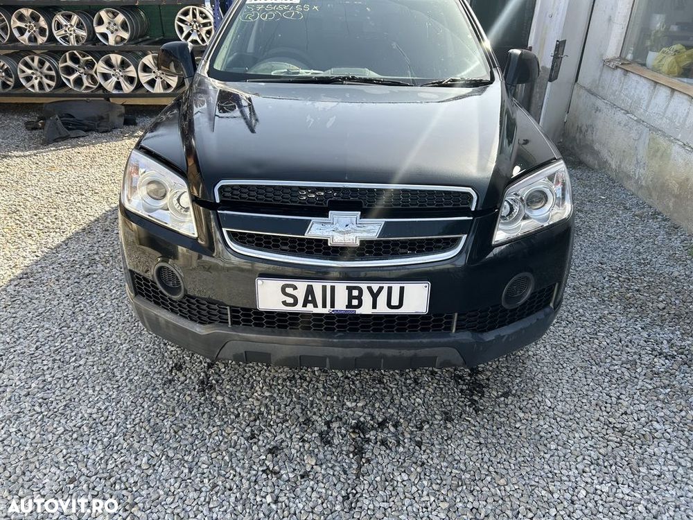 Bara fata Chevrolet Captiva 2006 - 2011 Graphitschwarz Metalizat Gar (1241) model fara ... - 1