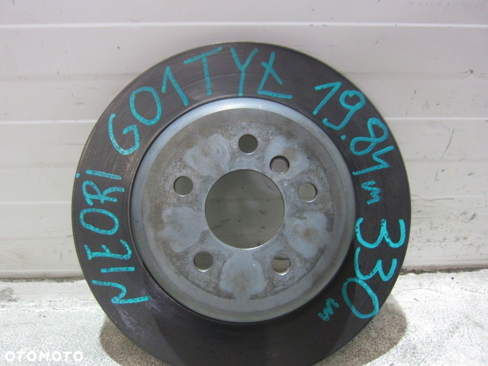 BMW X3 G01 TARCZE HAMULCOWE TYLNE TYŁ KLOCKI 330X20 NIEORYGINALNE 6885452 - 8