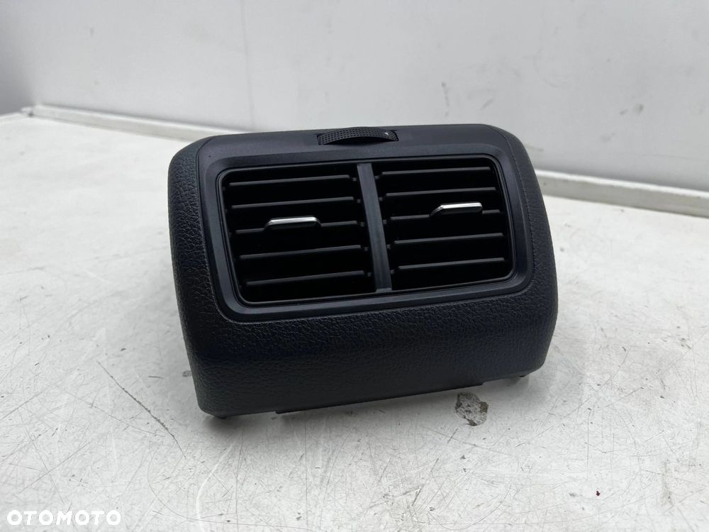 Tunel środkowy VW Golf 7 VII 12-20r. tylne wykończenie tunelu kratki nawiewu 5g0863289c - 3