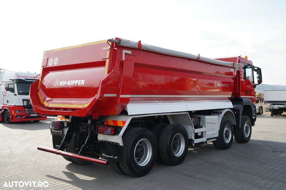 MAN TGS 41.480 / 8X8 / ​​​​BASCULĂ SPATE / KH KIPPER / AUTOMATĂ / EURO 6 - 11