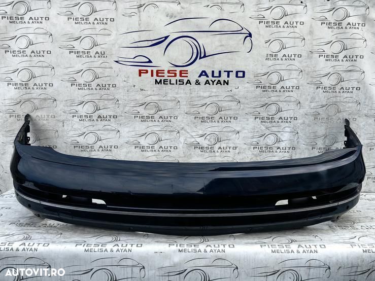 Bara spate Audi Q7 4L Facelift CROM an 2010-2015 Gauri pentru 4 senzori - 1