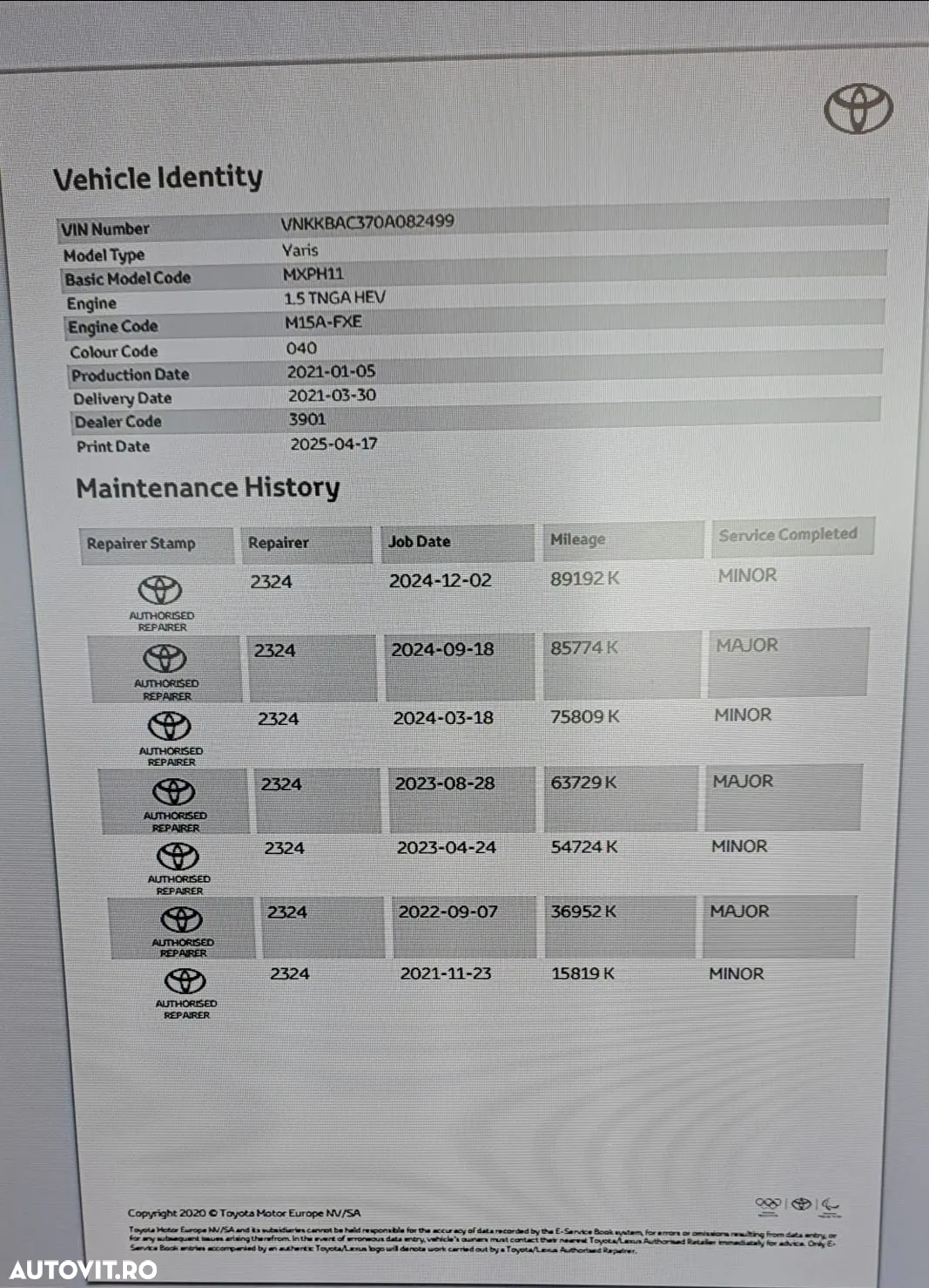 Toyota Yaris 1.5 116 CP HEV Dynamic - 22