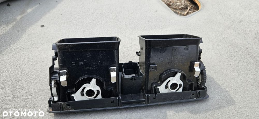 Kratka kratki nawiewu środkowe włącznik awaryjnych Skoda Fabia I 6Y0820951 - 3