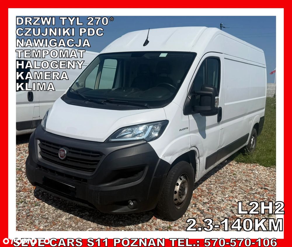 Fiat DUCATO L2H2 klima 2.3jtd navi, kamera, tempomat czujniki pdc - 1