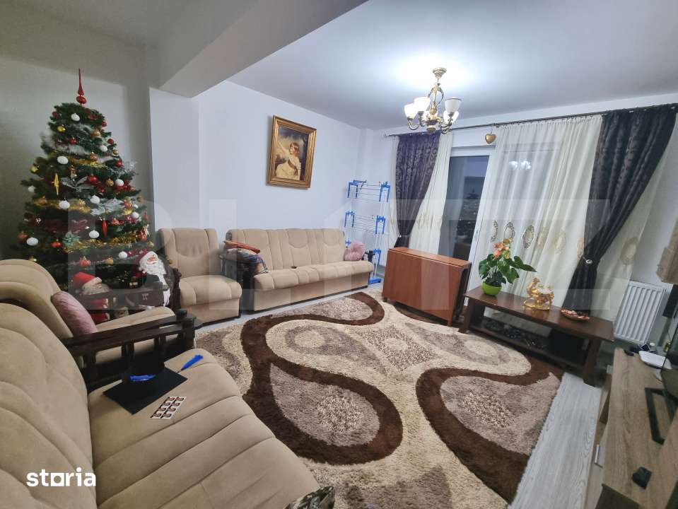 Apartament 3 camere, 76mp, decomandat, bloc nou, Horpaz — fotografia 1