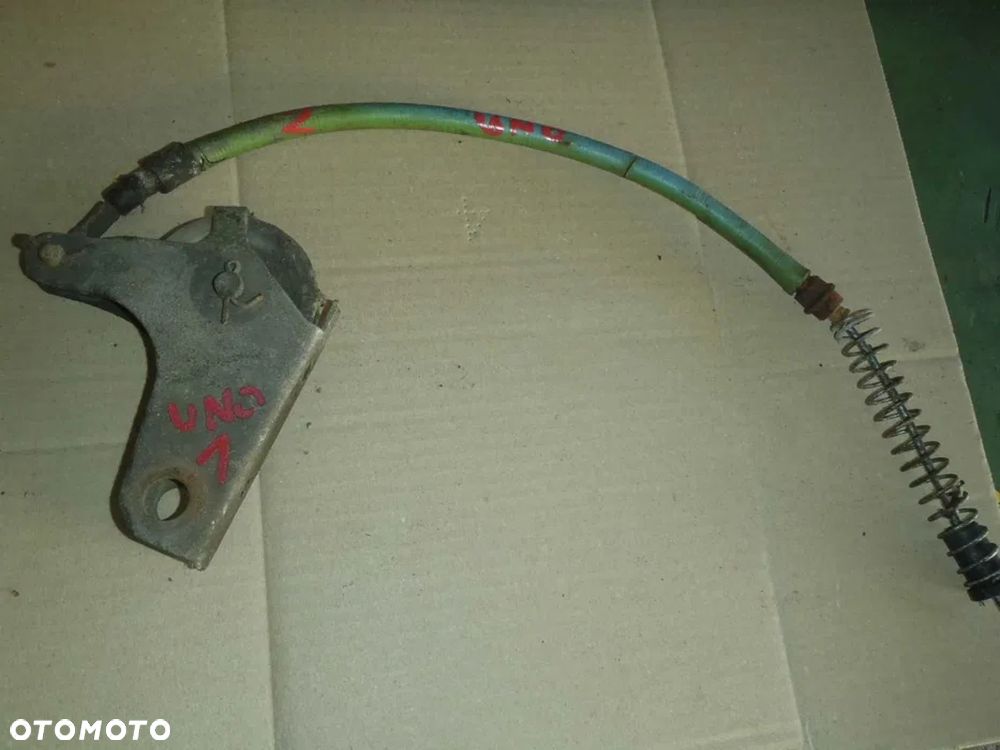 linka naciąg rolka przewód trójnik hamulca ręcznego fiat uno - 3