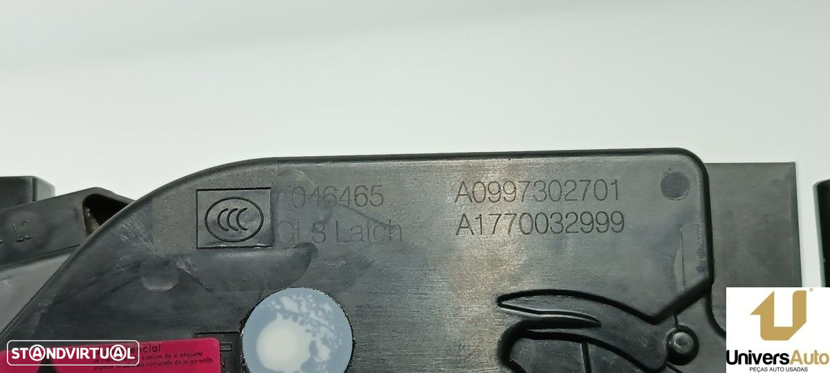 FECHADURA PORTA TRASEIRA ESQUERDA MERCEDES CLASE A (BM 177) A 180 D (177.003) - 6