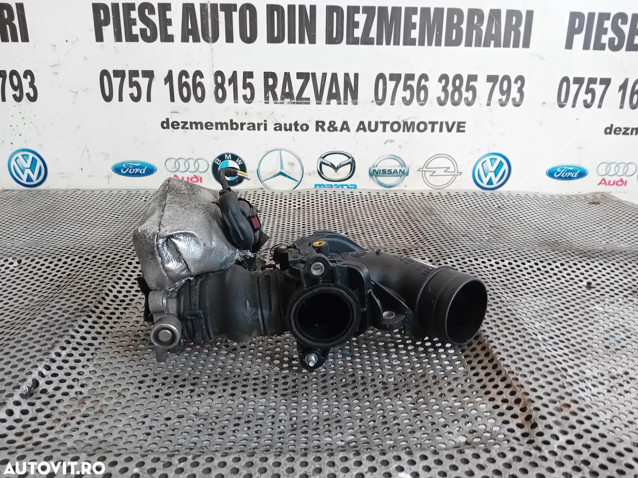 Tubulatura Tub Cot Intercooler Audi A6 C7 A5 A4 Q3 Q5 2.0 Tdi Cod 04L129635D/F Motor CNH Cutie Automata NYU - 3