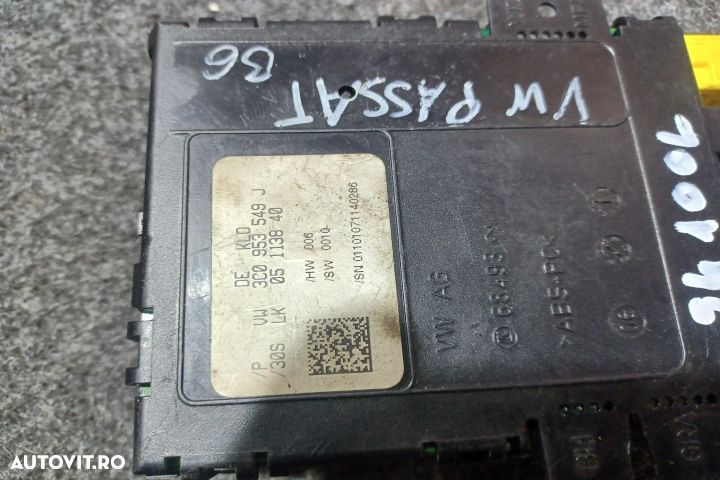 Modul / Calculator coloana de volan 3C0953549J Volkswagen VW Passat B - 3
