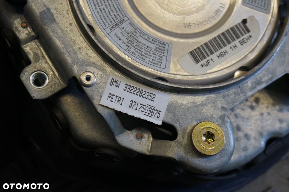 PODUSZKA POWIETRZNA AIRBAG KIEROWNICY 5 E39 3322282352 M-PAKIET BMW 1995-2000 - 3