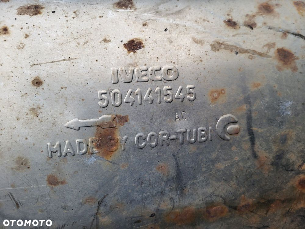 Iveco Daily Wydech Tłumik końcowy katalizator siatka - 4