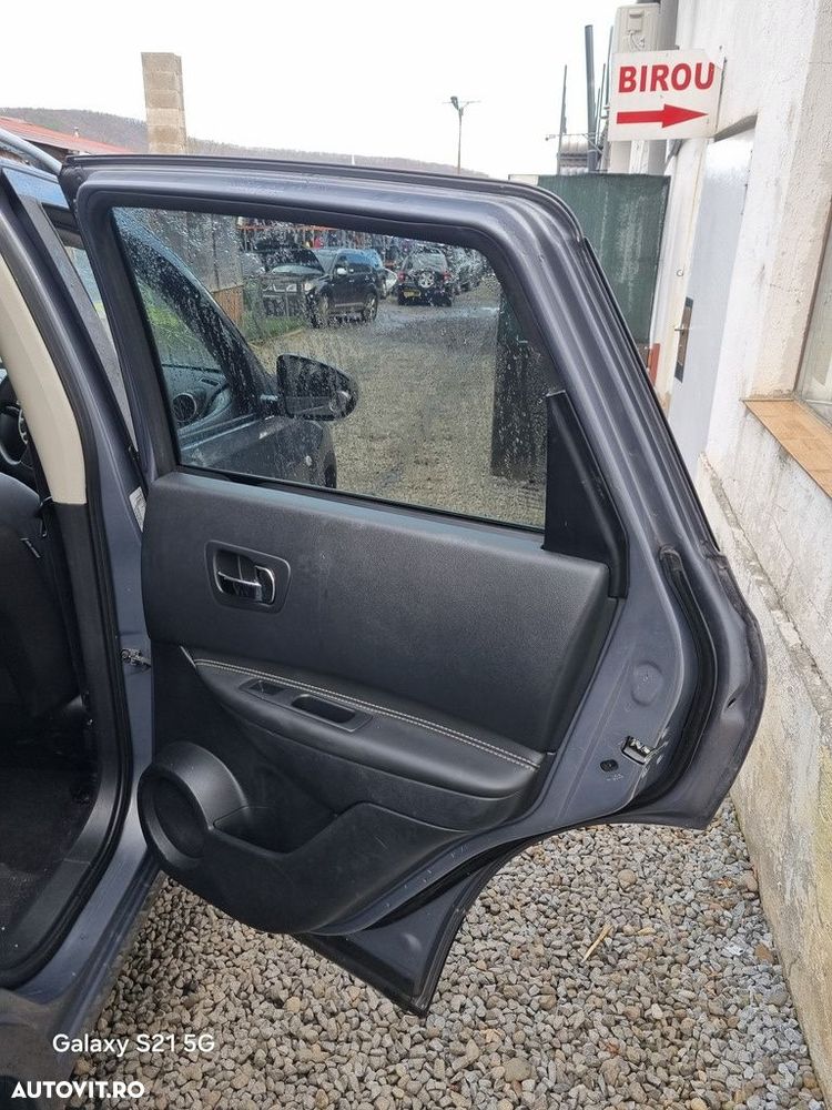 Usa Dreapta Spate Nissan Qashqai Facelift 2010 - 2013 SUV 4 Usi Faded Denim B52 (1432) - 2