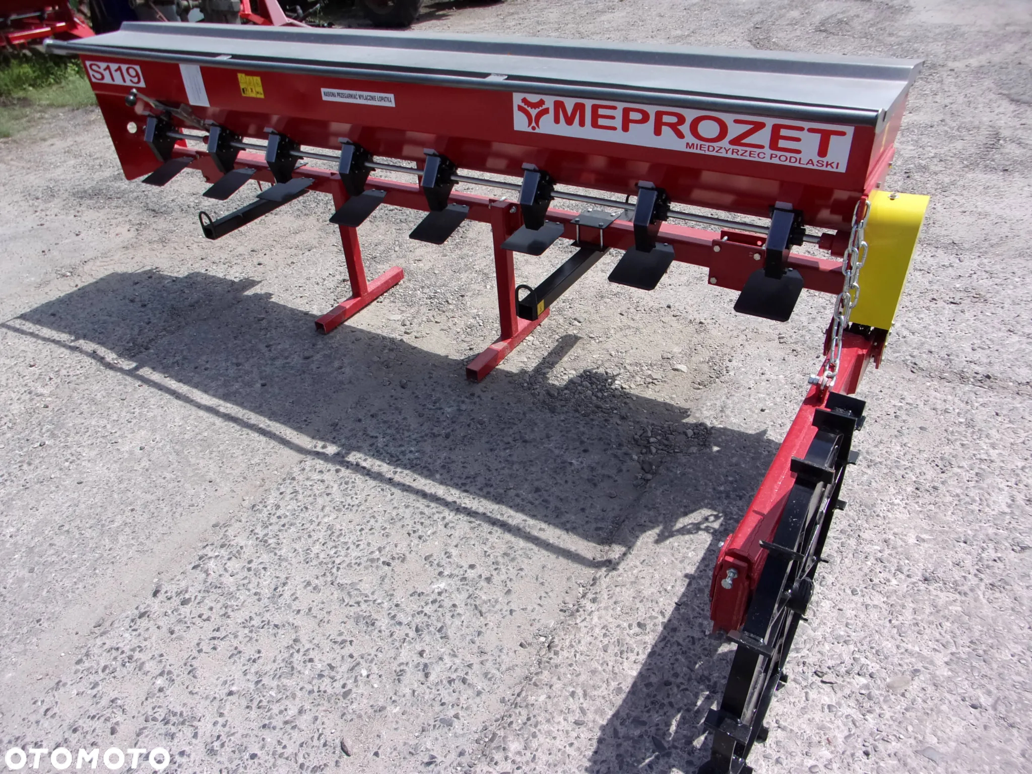 Meprozet Siewnik talerzowy, stopkowy-redlicowy, SR25/SRT25, SR27/SRT27, SR30/SRT30, S107, S107T, poplonów S119, nabudowany SNT30 agregat uprawowo siewny Euro-Masz, Akpil, Agro-Masz - 37