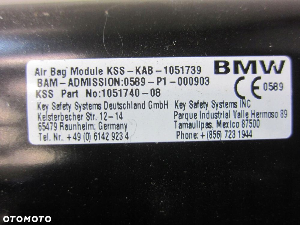 BMW X3 G01 G02 X4 PODUSZKA KOLANOWA PRAWA USA 79363844 ORYGINAŁ 72129363844 - 8