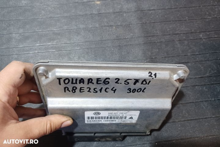 ECU Calculator Motor  0AD927755AT 5WP22090 - 2.5 TDI  0AD927755AT 5WP - 4