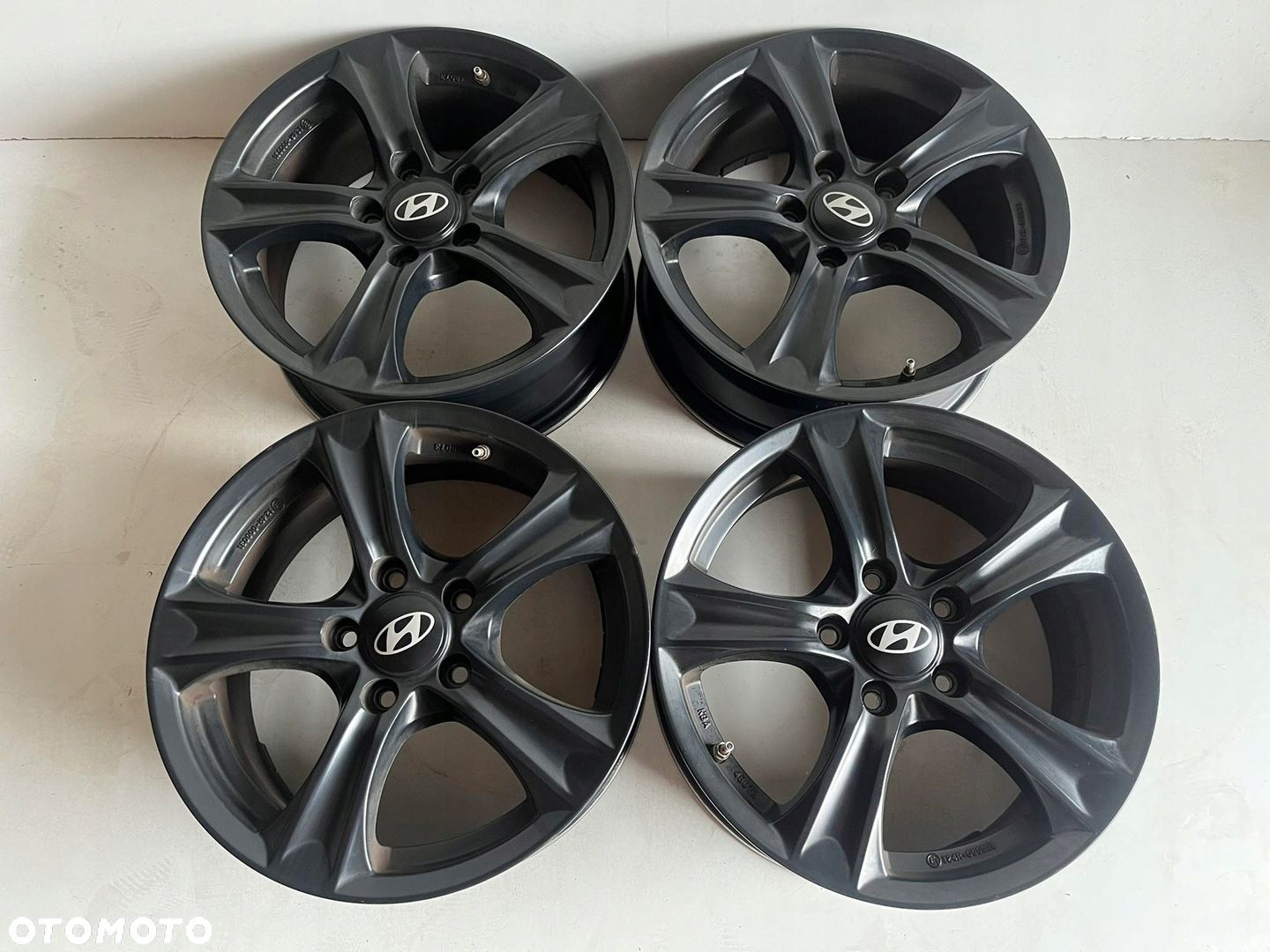 HYUNDAI TUCSON IX35 FELGI 6.5JX16 ET45 5X114.3 TPMS - 1