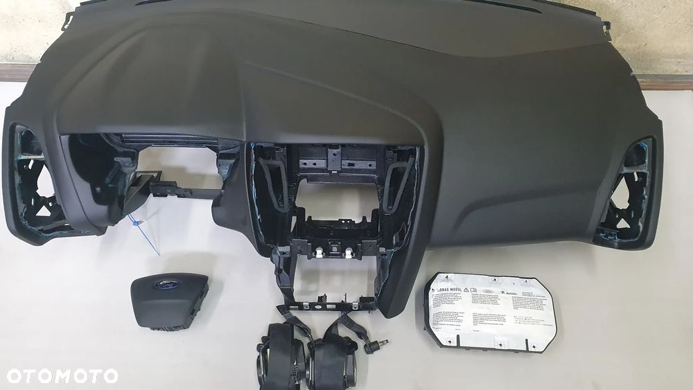 Kokpit Deska AirBag Konsola Poduszki Pasy Ford Focus MK3 - 1