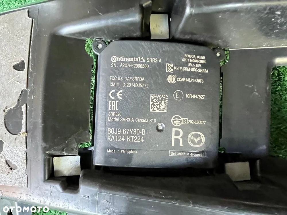 MAZDA 3 CX30 2018 2025 Tylny Tylni radar boczny czujnik martwego pola ze wspornikiem B0J967Y30B - 4