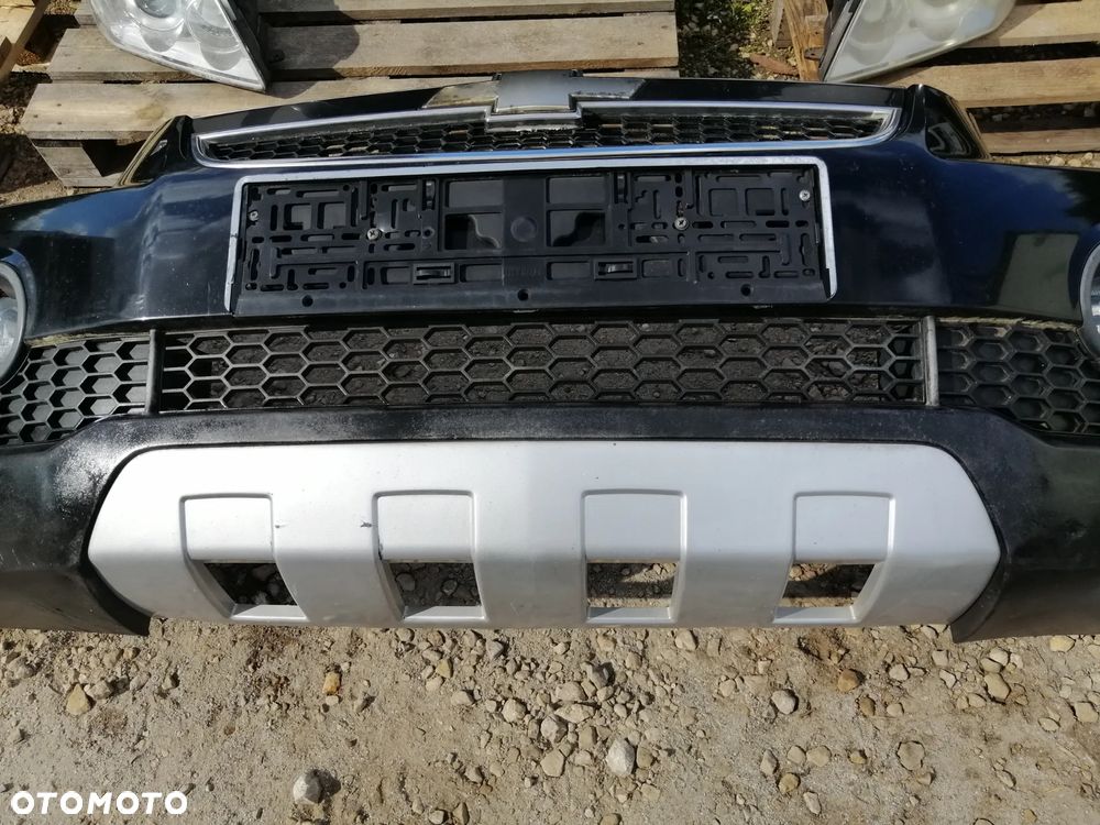 Chevrolet Captiva C100 zderzak przód maska błotniki kod lakieru 19U Black Mica bez korozji EU - 8