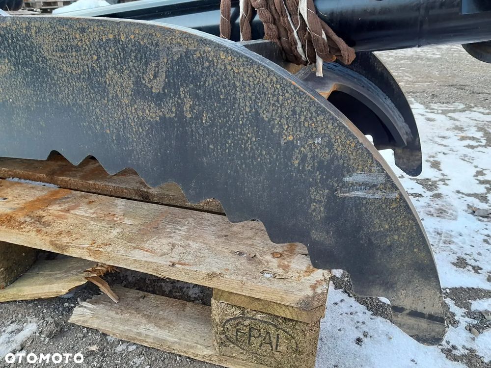 Łapa dociskowa hydrauliczna, chwytak wyburzeniowy, kciuk, pazur do koparki fi80mm. - 4
