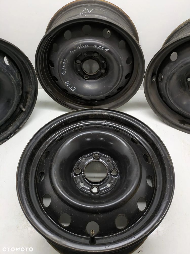 Felgi stalowe R15 4x108 ET:18 Citroen - 6