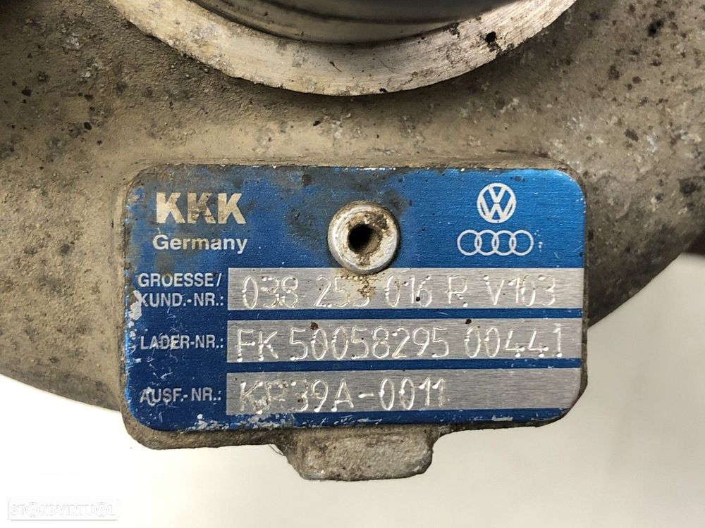 Turbo VW TOURAN (1T1, 1T2) 1.9 TDI REF. 038253016R MOTOR AVQ - 6