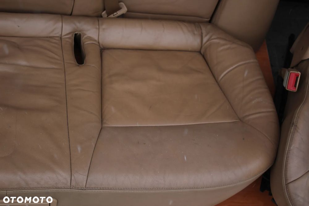 FOTELE PRZÓD FOTELE TYŁ BOCZKI PODŁOKIETNIK GRZANE PRZYCISKI PODGRZEWANIA OPEL VECTRA C KOMBI SKÓRA JASNA EUROPA - 8