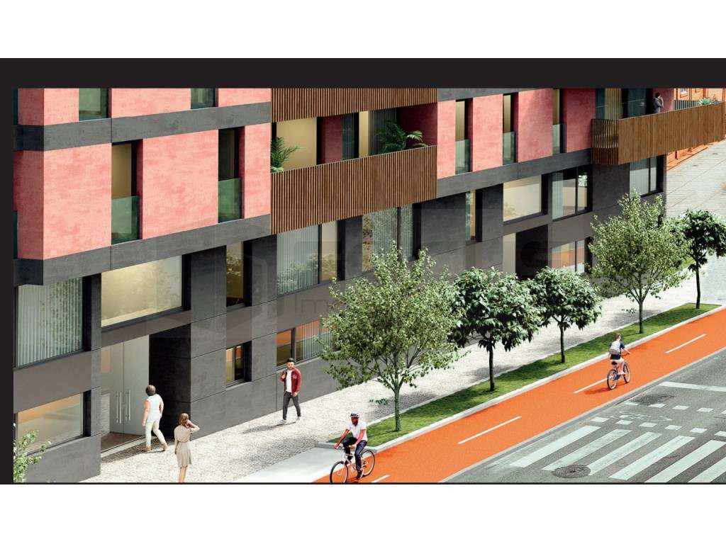 Fantástico Apartamento NOVO T3 para venda Cais da Fonte Nova - Aveiro - Grande imagem: 2/9