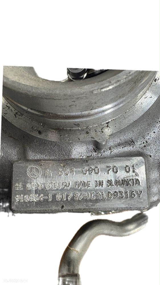 Turbosprężarka Mercedes w206 2.0CDI - 4