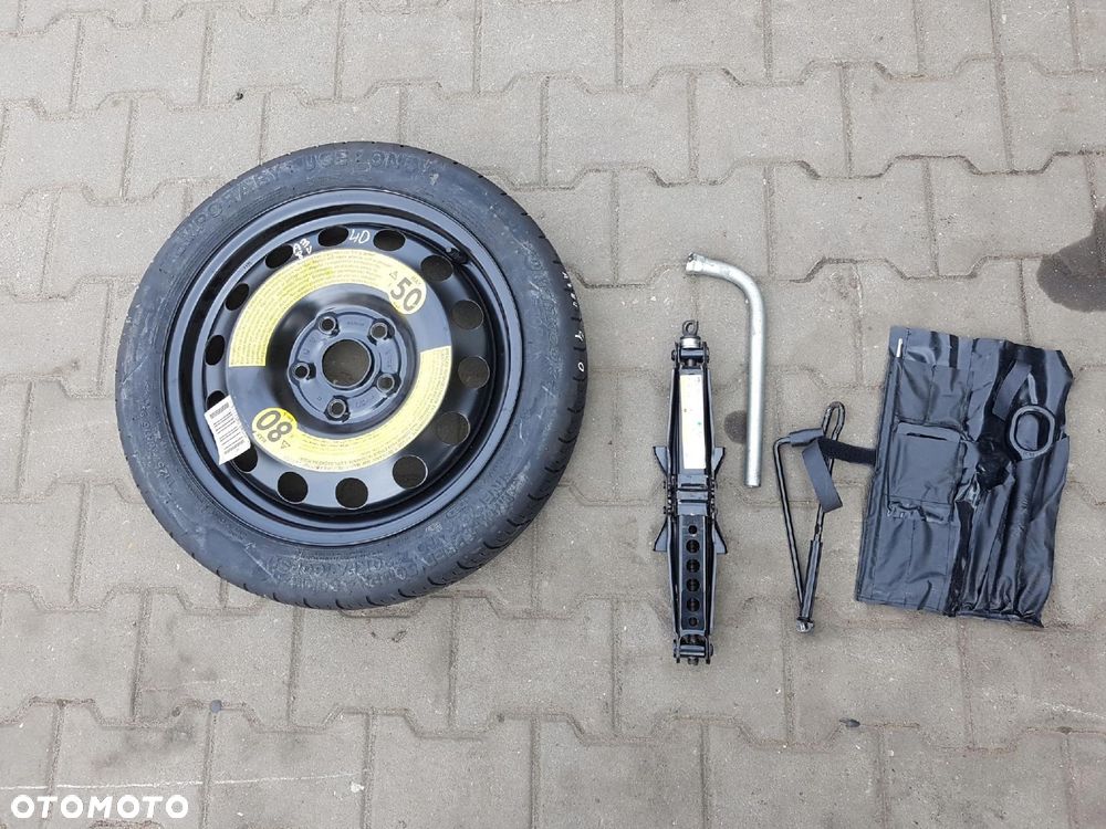 AUDI A3 8V 2012r- GOLF VII 7 LEON III KOŁO DOJAZDOWE 16 5X112 LEWAREK - 1