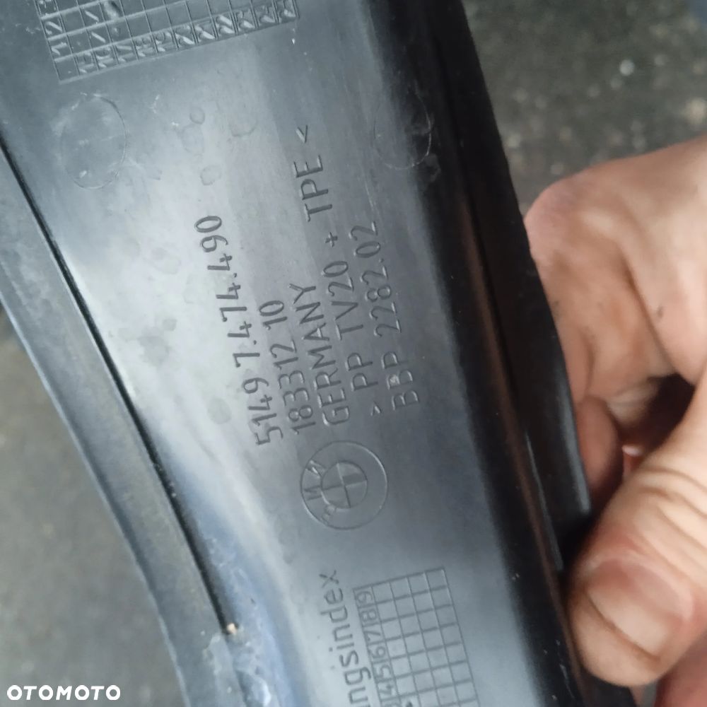 Osłona lampy tylnej BMW 4 F36 7474490 - 3