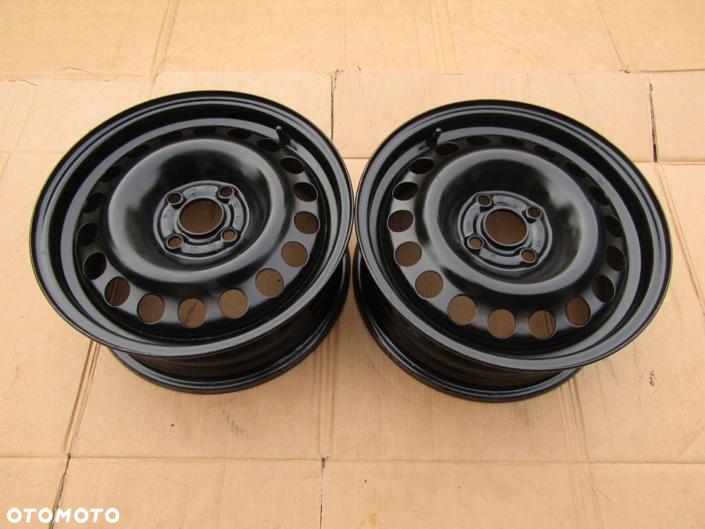 1x Felga 15 Opel Karl Astra G Corsa C Meriva Combo C Fiat Grande Punto Evo - 5