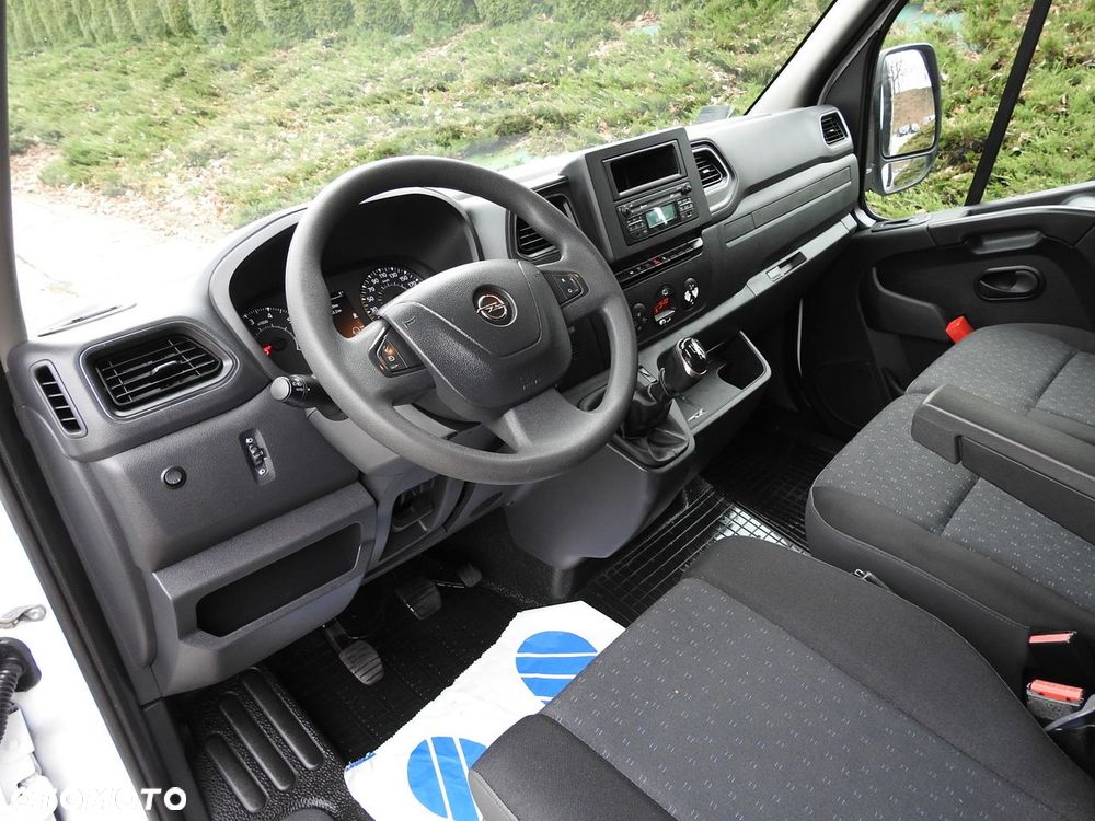 Opel MOVANO PLANDEKA WINDA 10 PALET TEMPOMAT KLIMATYZACJA LEDY PNEUMATYKA BLIŹNIACZE KOŁA  165KM - 3