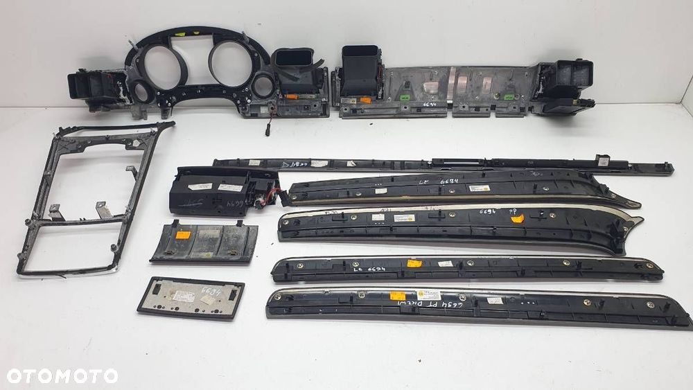 DEKORY LISTWY WEWNĘTRZNE DRZWI DREWNO AUDI A8 D3 KOMPLET - 7