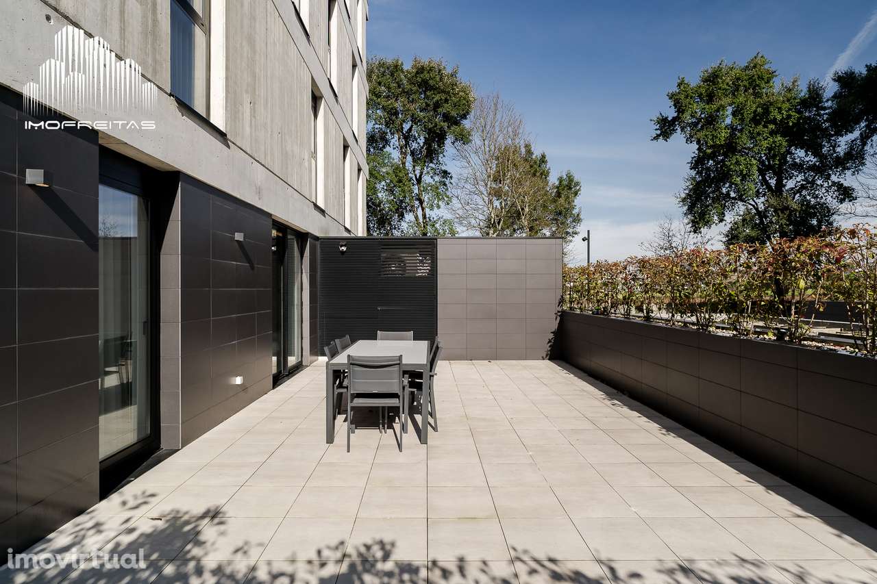 Apartamento T2 em Condomínio Fechado com um Terraço de 44m2! - Grande imagem: 3/21