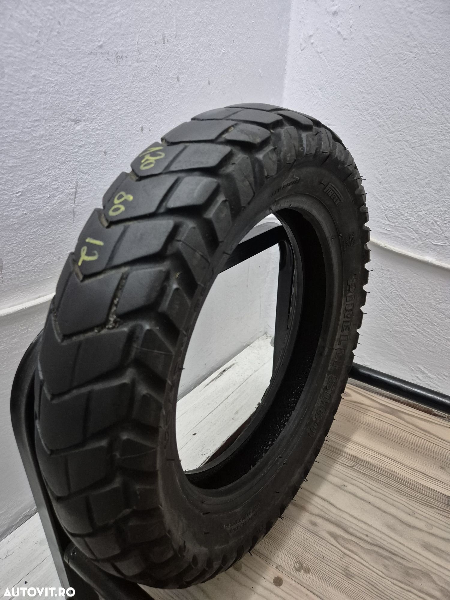 Anvelopa moto 120 80 12 Pirelli Sl60 - 1