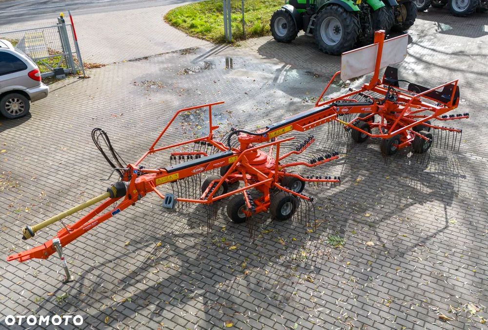 Kuhn ZGRABIARKA GA 6632 ZGRABIARKA KUHN Zapraszam Posiadam wiele maszyn Ciagnik Prasa Kosiarka - 7