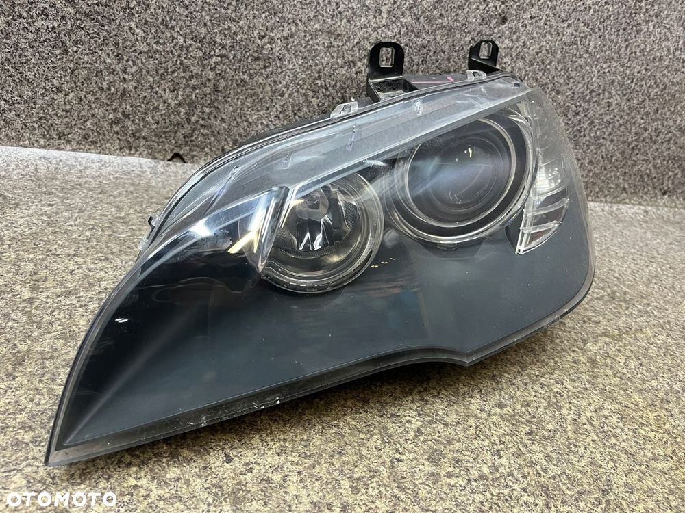 Lampa lewy przod lewa przednia klosz obudowa BMW X5 E70 H7 ORG - 4