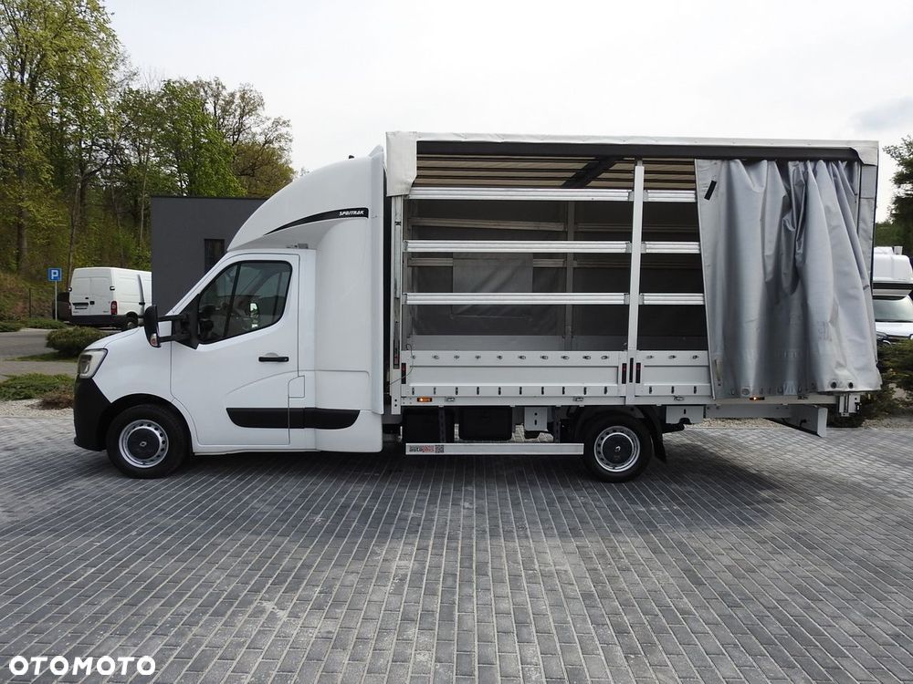 Renault MASTER PLANDEKA 10 PALET WEBASTO TEMPOMAT KLIMATYZACJA LEDY PNEUMATYKA  165KM - 9