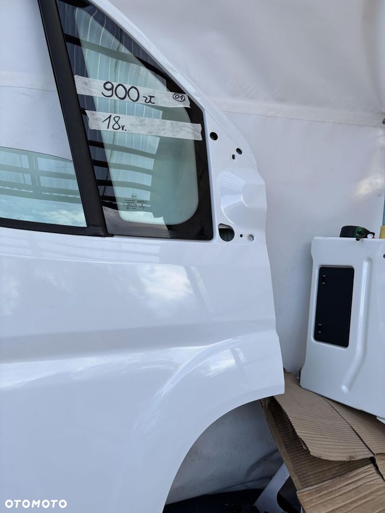 DUCATO BOXER JUMPER 14- DRZWI PRZEDNIE PRZÓD PRAWE BIAŁE 210 BEZ LISTW ORYG - 4