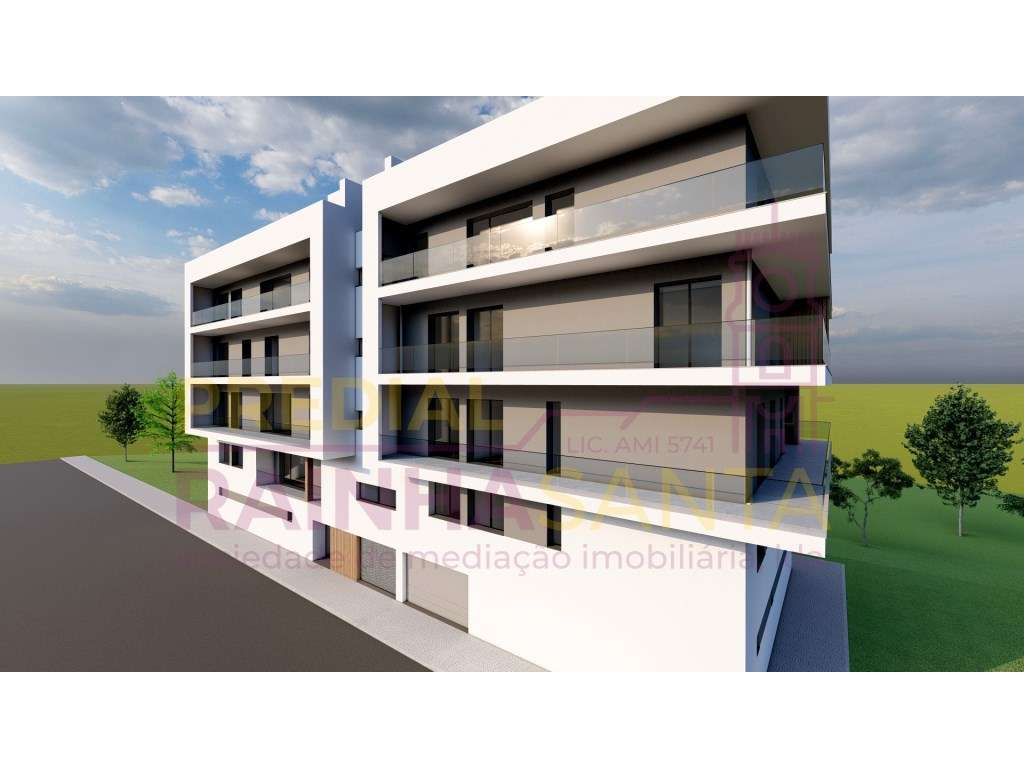 Apartamento T3 com garagem, novo, em Condeixa. - Grande imagem: 2/12