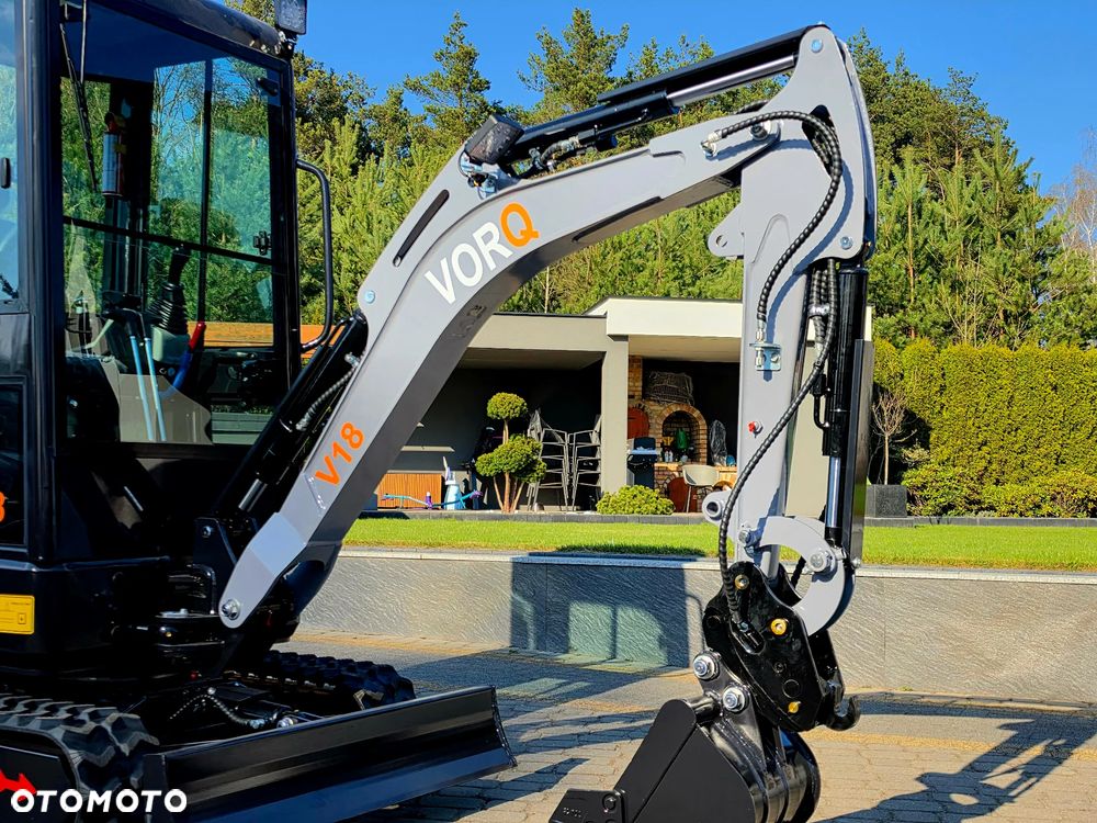 Inny Nowa minikoparka VORQ V18 - KUBOTA D722 , 3 łyżki w zestawie - 5