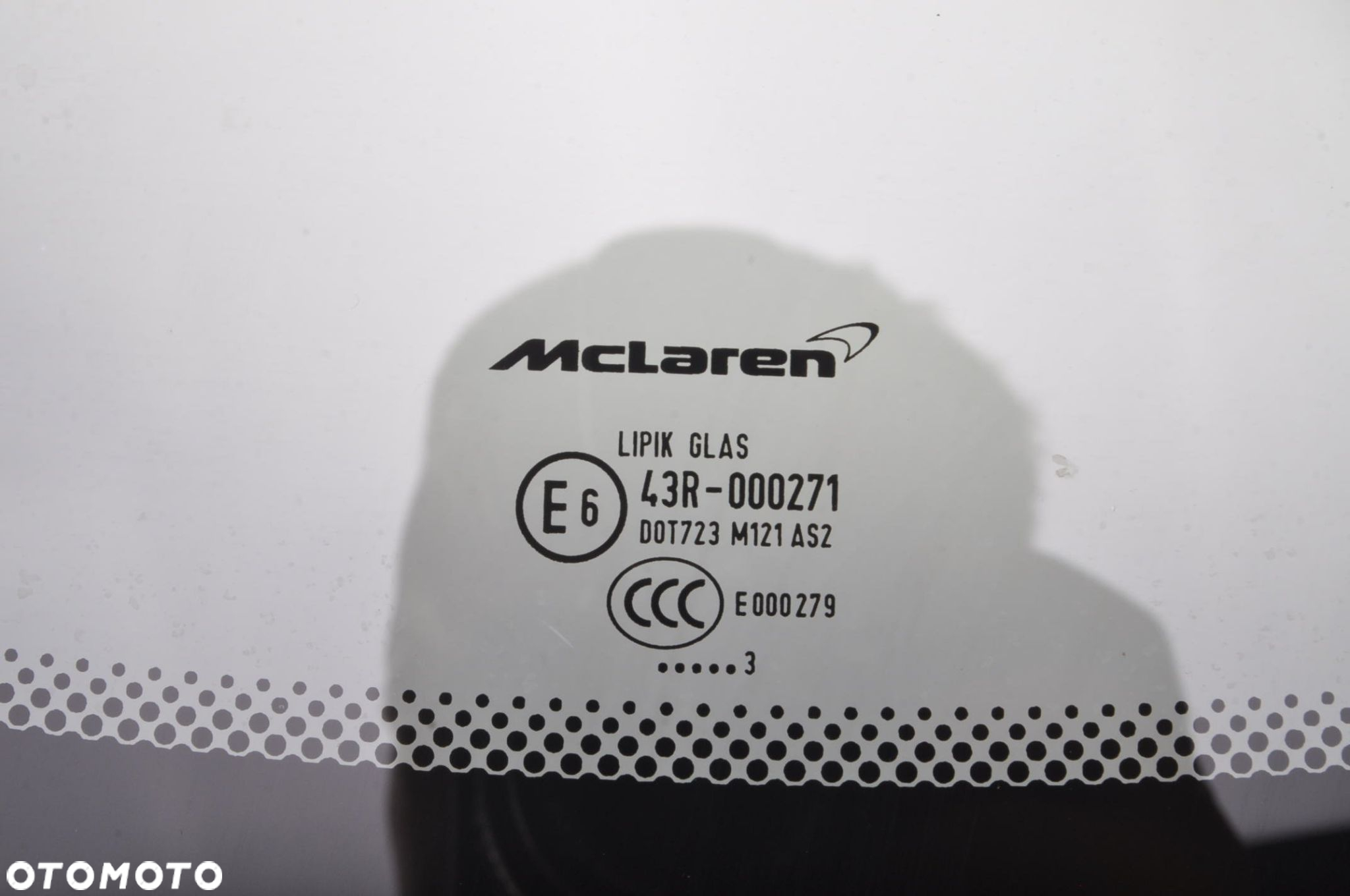 MCLAREN MP4 SPIDER KLAPA BAGAŻNIKA SZKLANA POKRYWA SILNIKA - 6