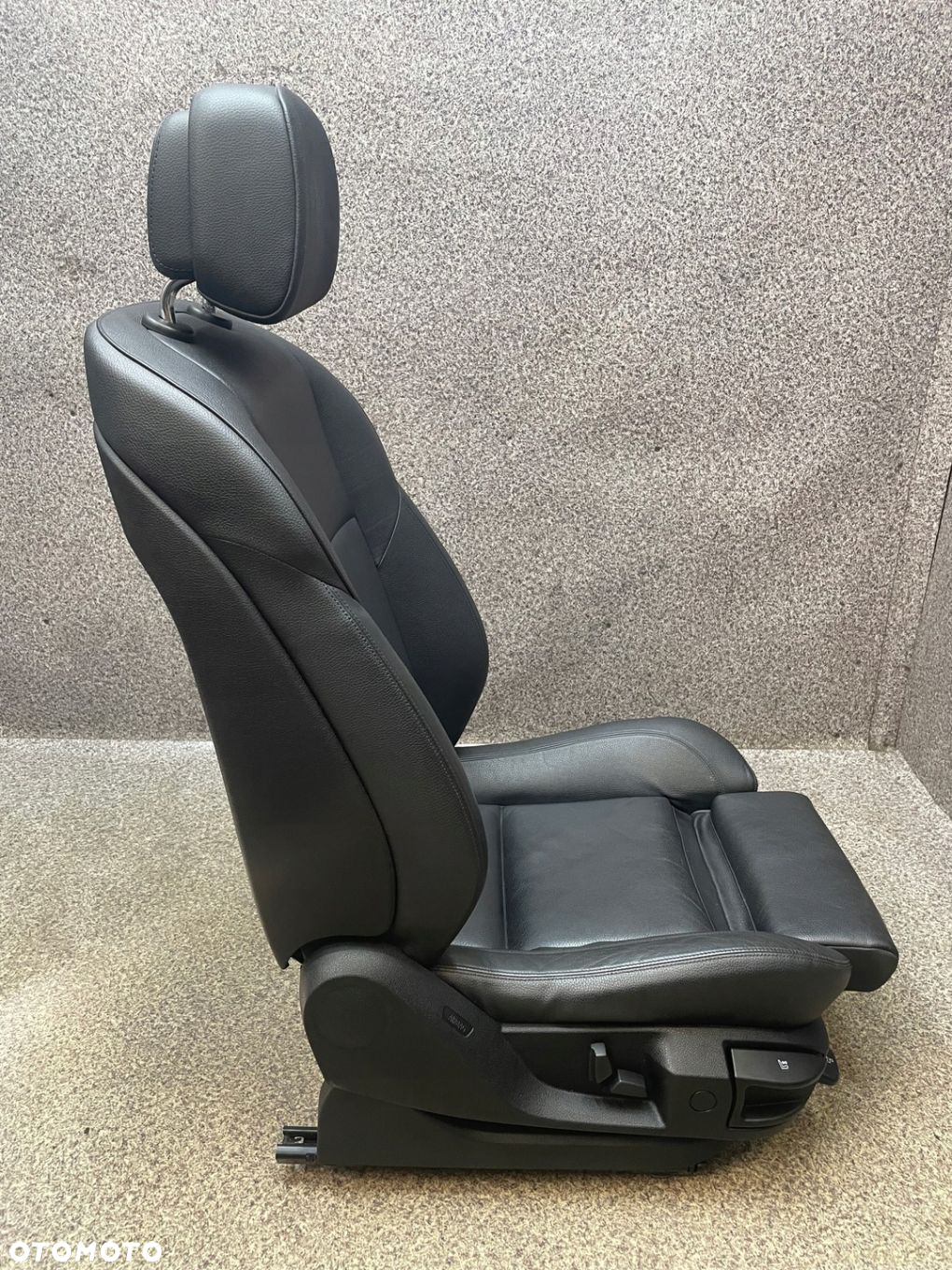 Fotel grzany SPORT prawy przod pasazera Airbag Skora Czarna BMW F11 F10 - 5